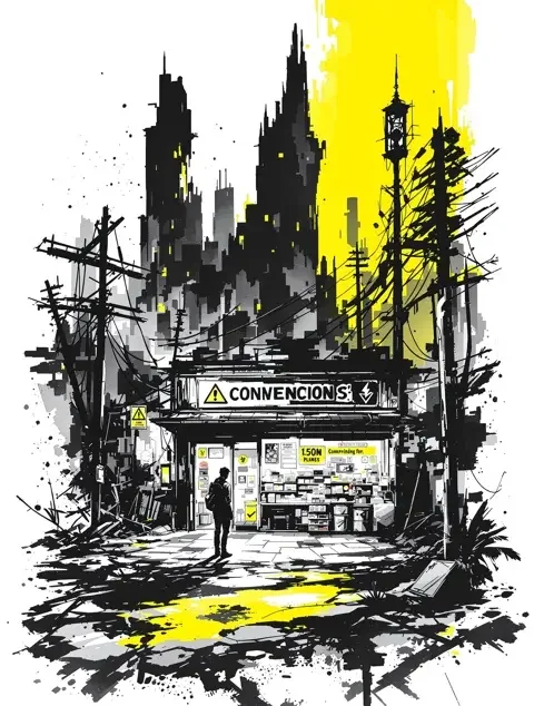末日便利店 漫画封面