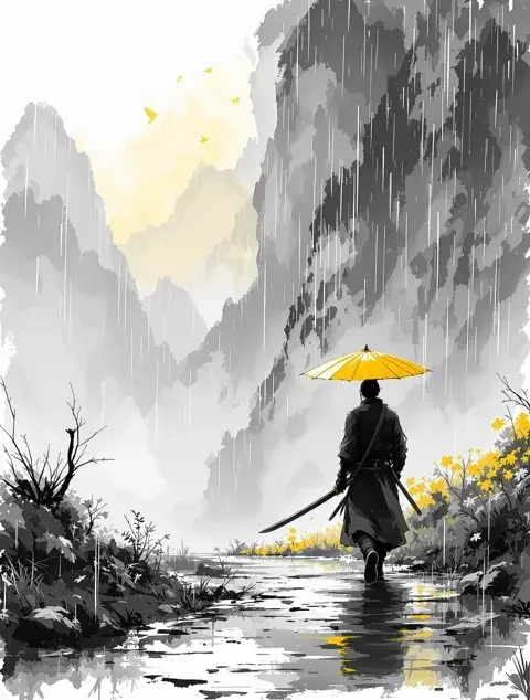 江湖夜雨 漫画封面