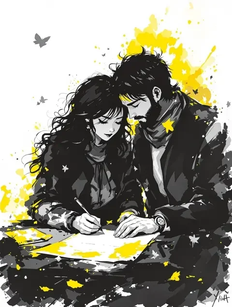 恋爱契约书 漫画封面